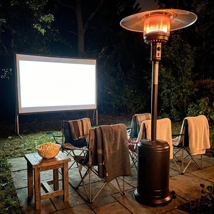 Backyard movie nights all fall.