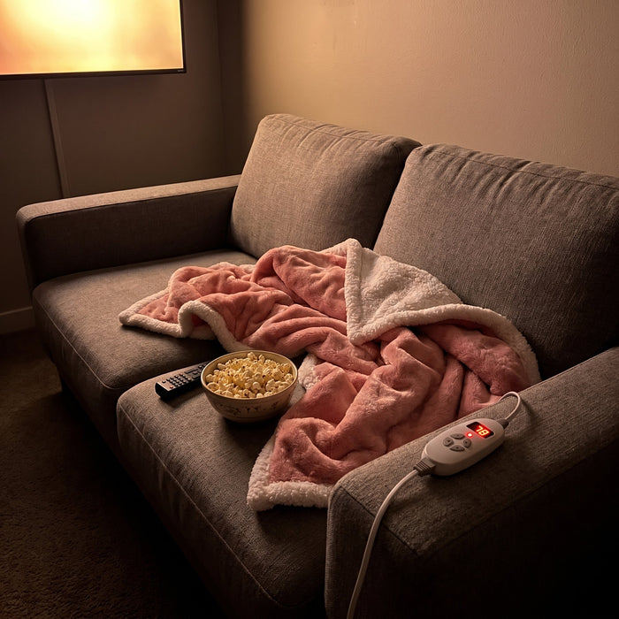 Movie nights on the couch are perfect now.