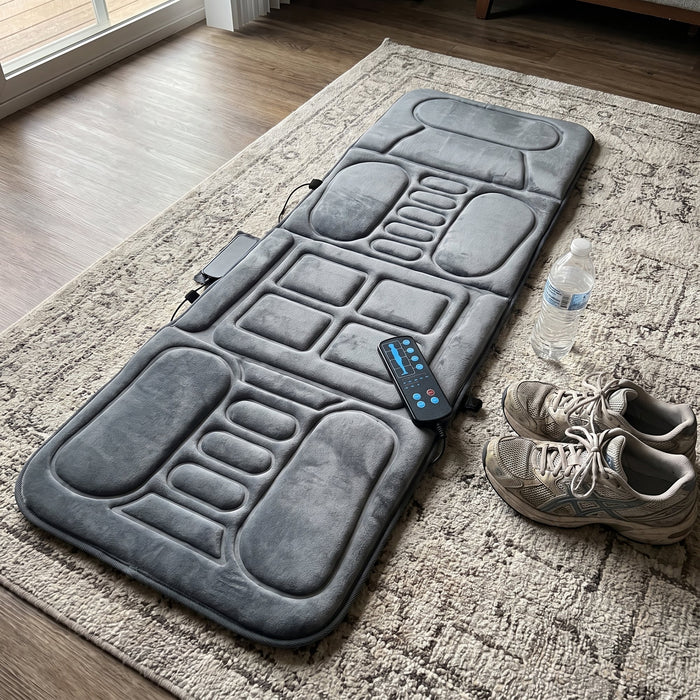 Floor stretching plus massage.