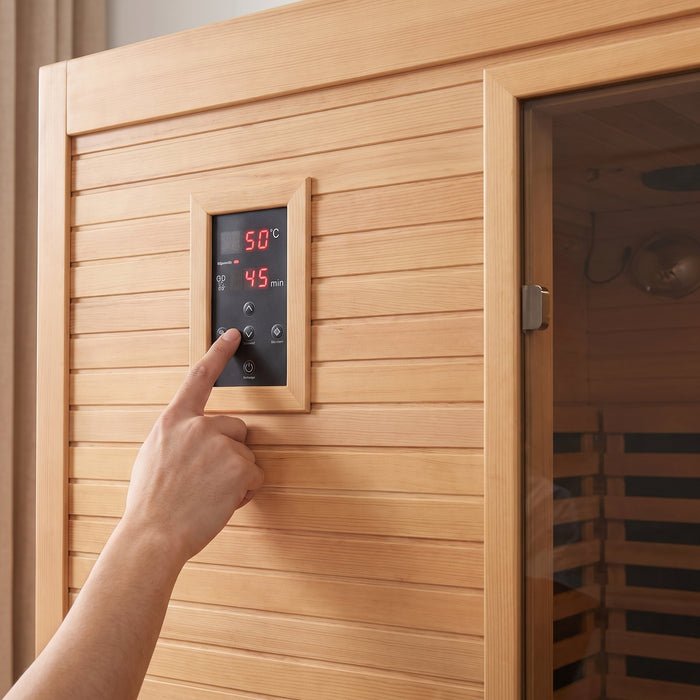 Controls inside and outside.