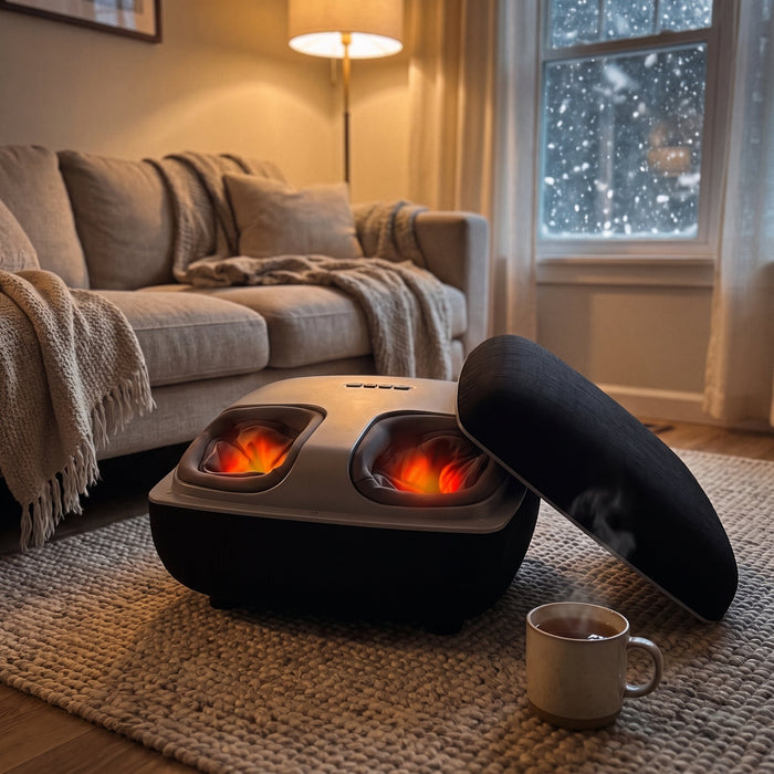 Finally, warm feet.