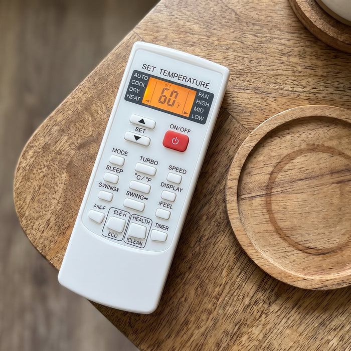 The remote does everything.