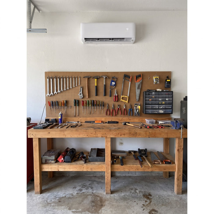 My workshop is usable all year.