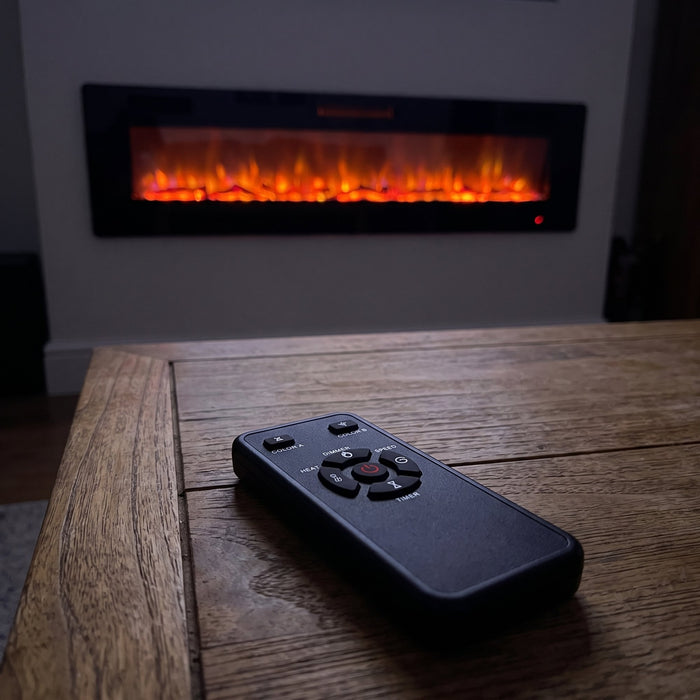 The remote does everything.