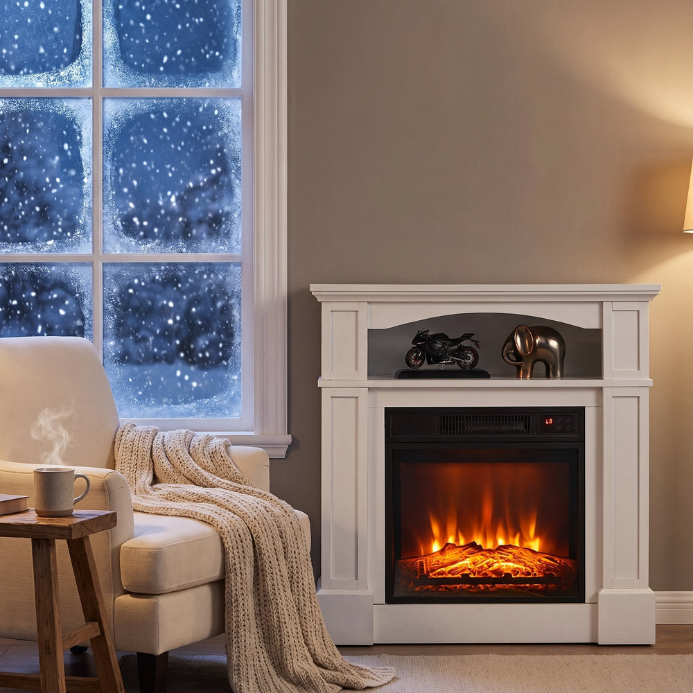 A Real Mantel. <em>No Chimney Needed.</em>