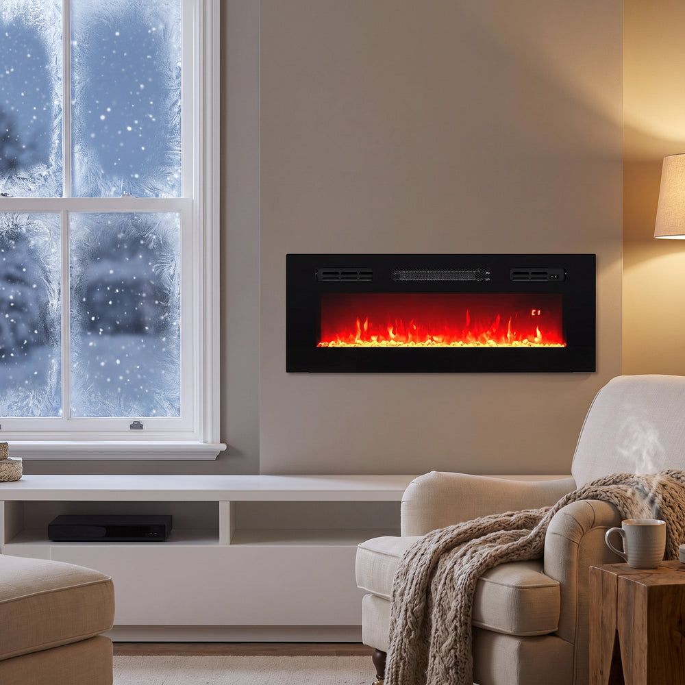 A Real Fire Look. <em>No Chimney Needed.</em>