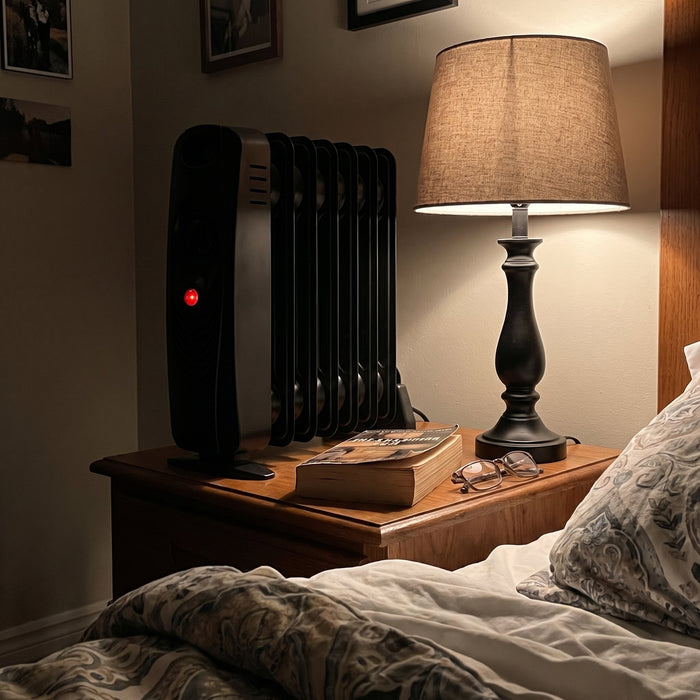 Finally a nightstand heater that doesn’t hum.