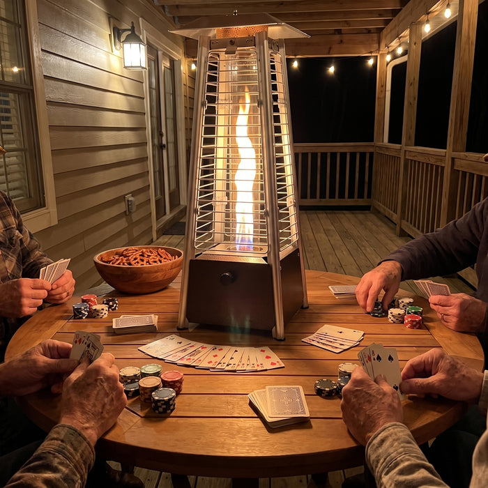 Perfect for our card nights on the porch.