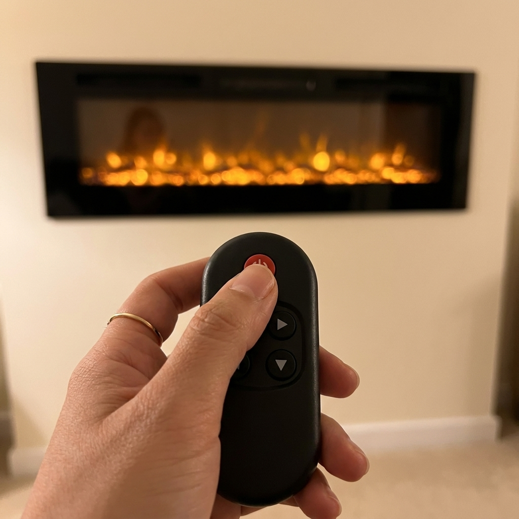 The Crystal Panel Grand - A7_remote_in_hand