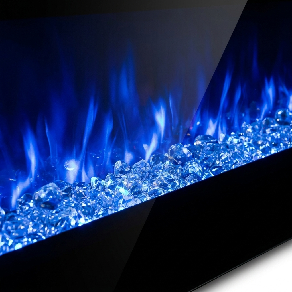 The Crystal Panel Grand - A8_flame_window_blue