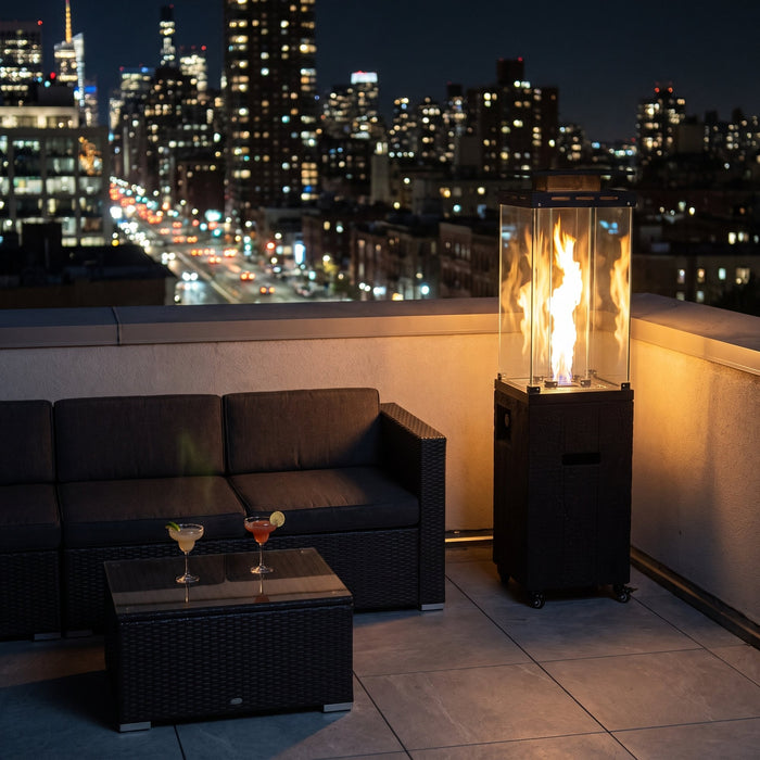 Rooftop terrace game changer.