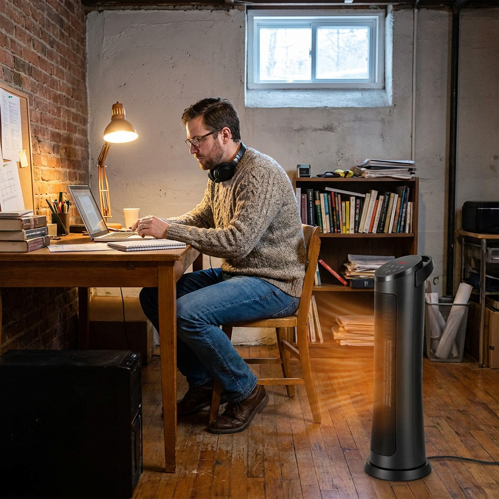 The Ceramic Tower — A6_wfh_man_basement