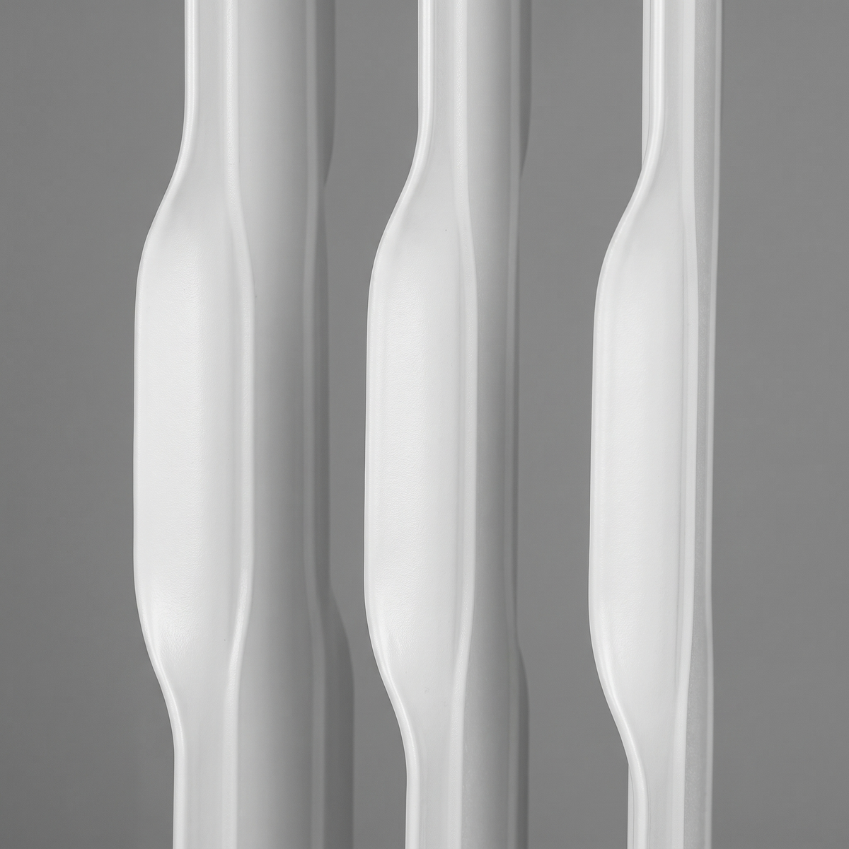 Ivory Column wave-fin texture close-up