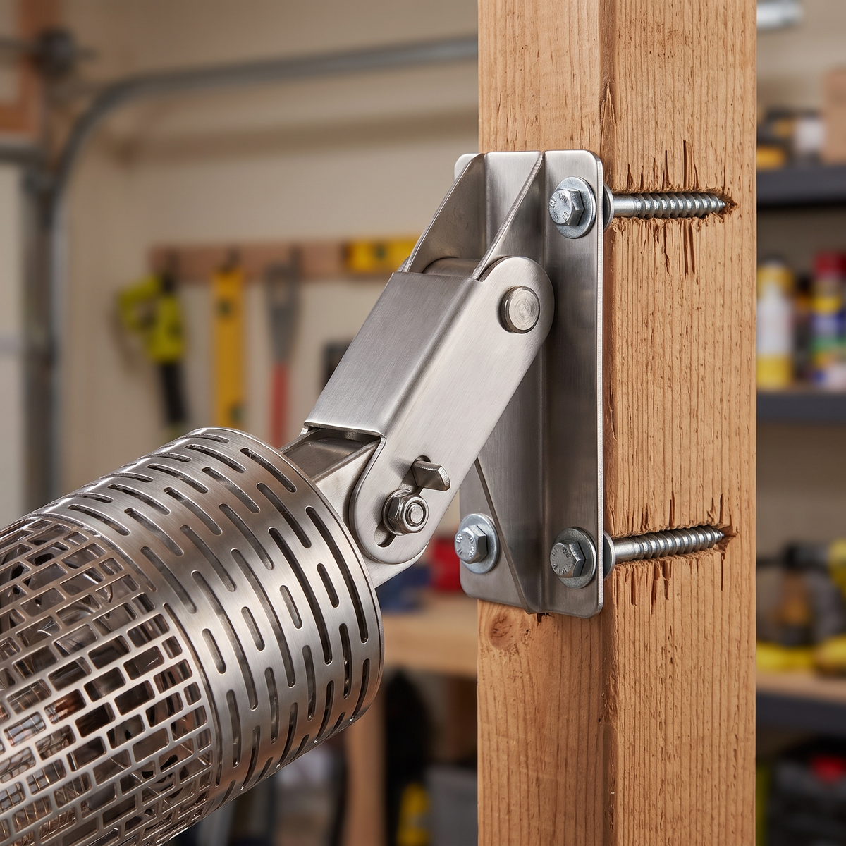 The Radiant Bar Garage Heater — phh24rbg_A4_bracket_macro