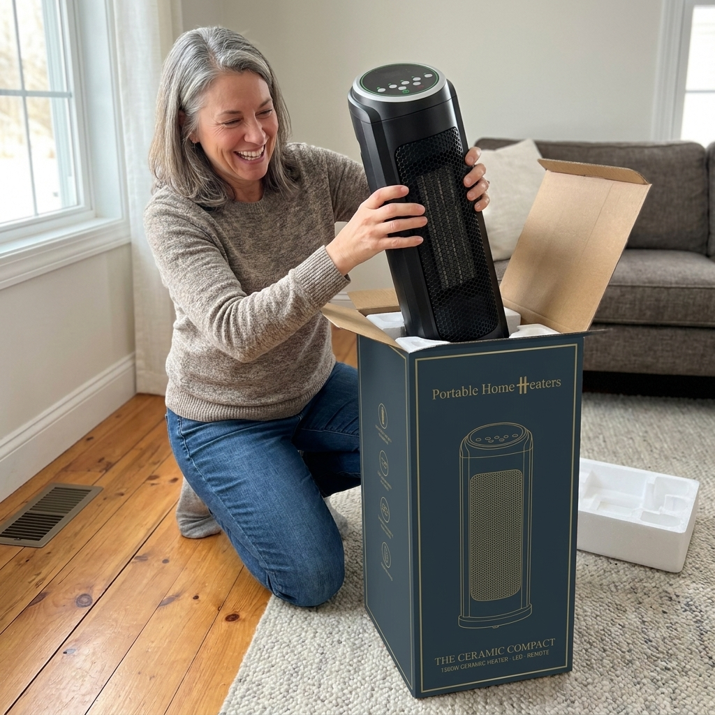 The Ceramic Compact - A9 unboxing tall box