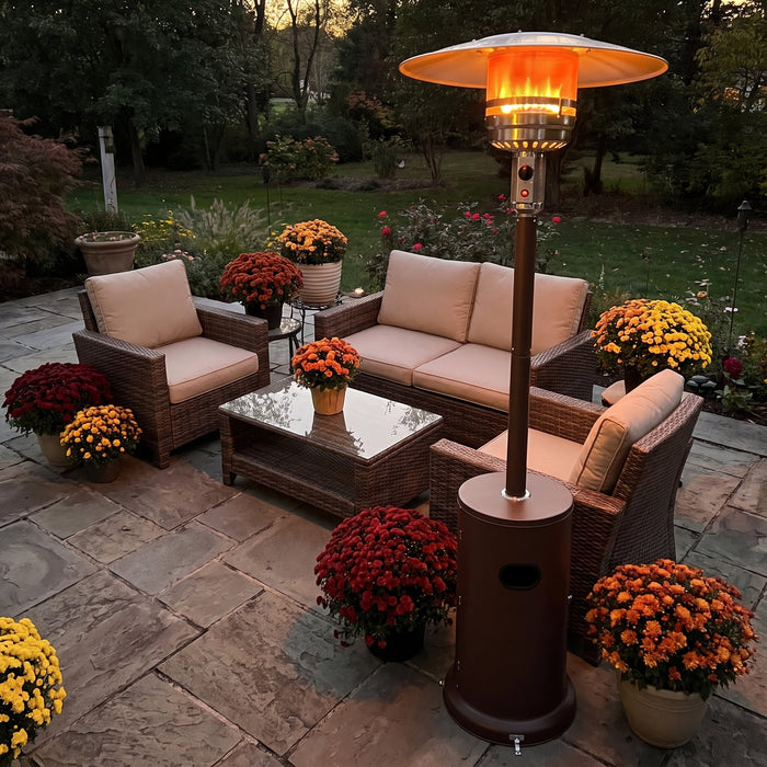 The Bronze matches our patio set perfectly.
