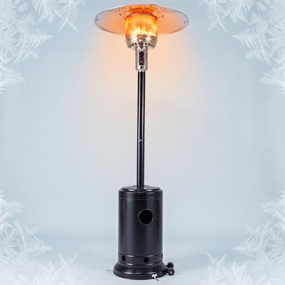 The Patio Heater Everyone Gathers Around.