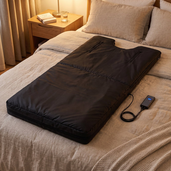 Like a sauna on my own bed.