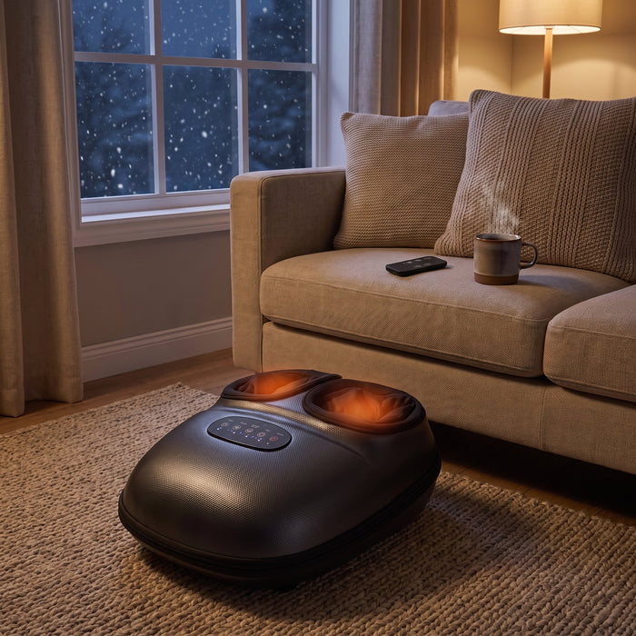 Finally, warm feet.
