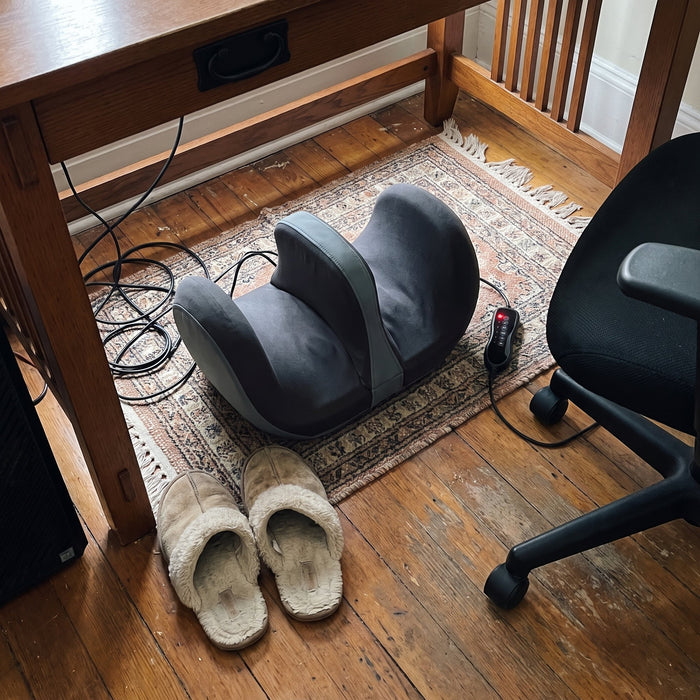 Lives under my desk.