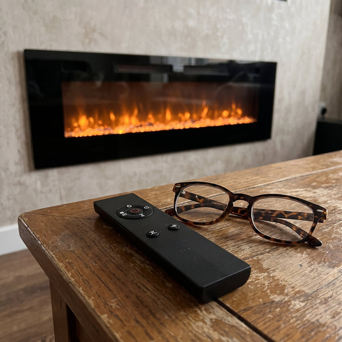 The remote is so simple.