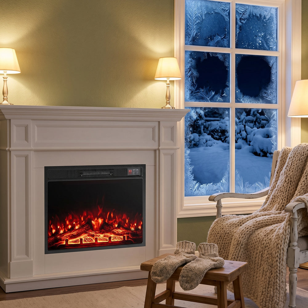 A Real-Looking Fire. <em>None of the Work.</em>