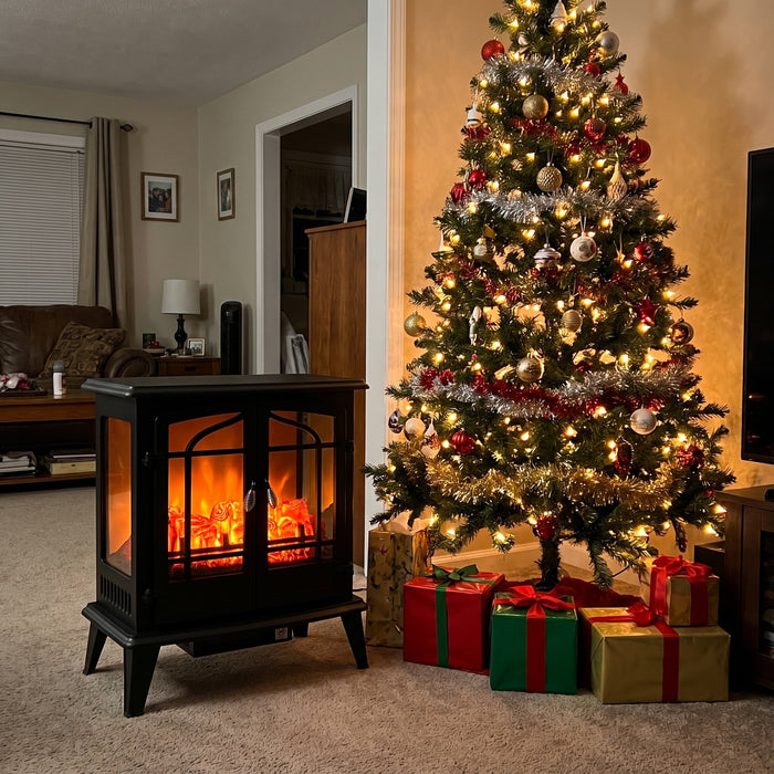 Christmas morning was magical.