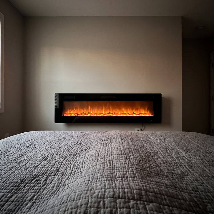 Cozy bedroom, every night.