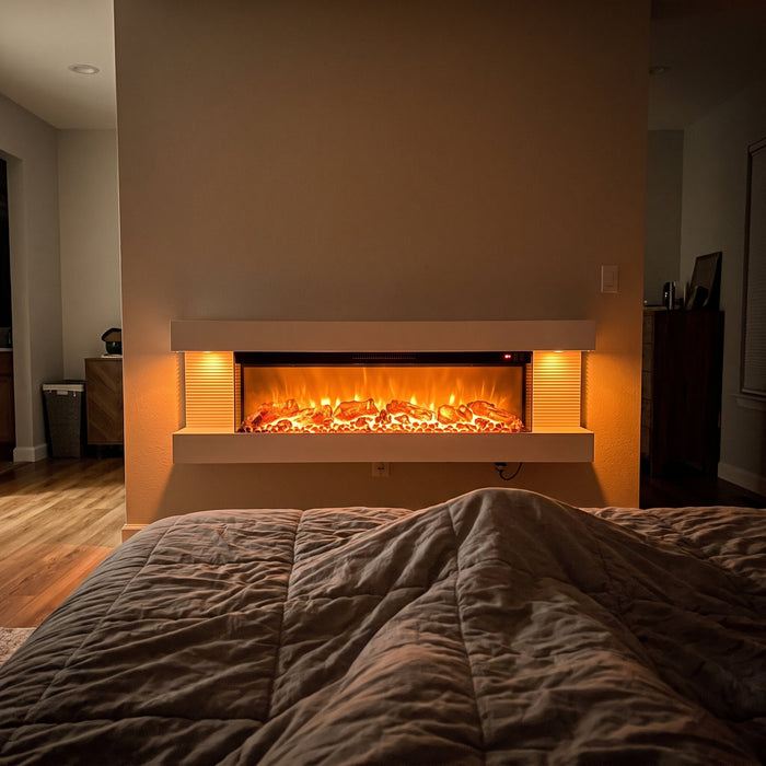 Cozy bedroom, every night.