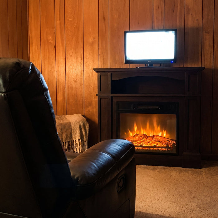 The den finally feels like a den.
