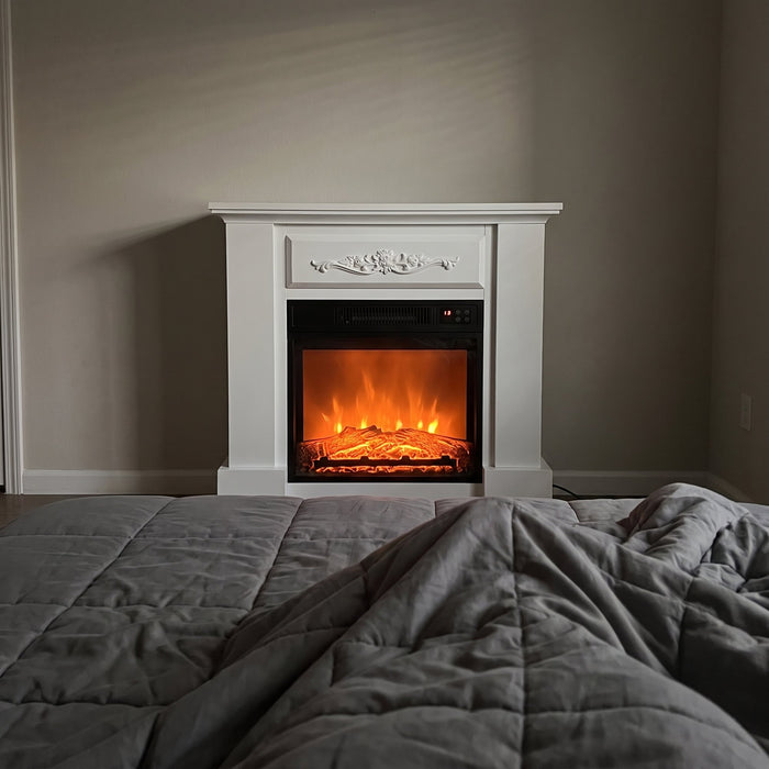 Cozy bedroom every evening.