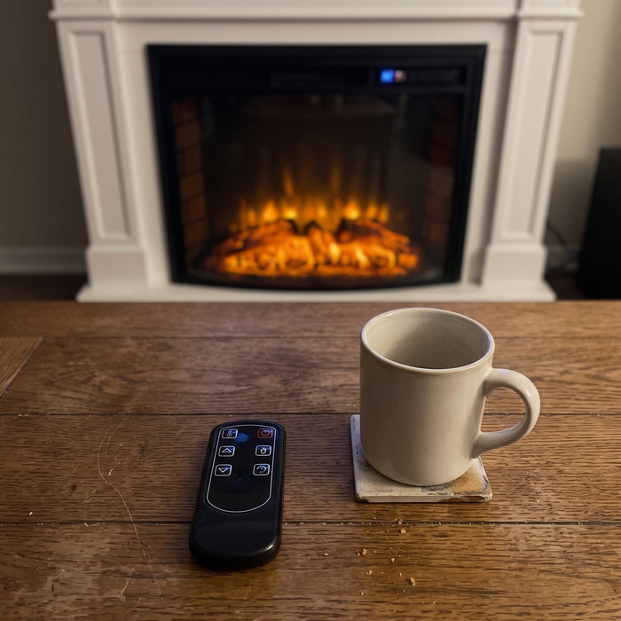 The remote is easy.