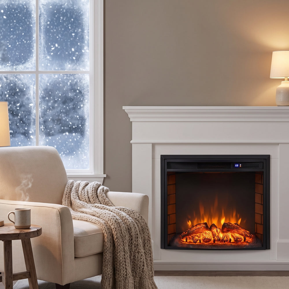 A Real Fire Look. <em>No Chimney Needed.</em>
