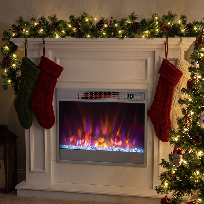Stockings and a sparkling glow.