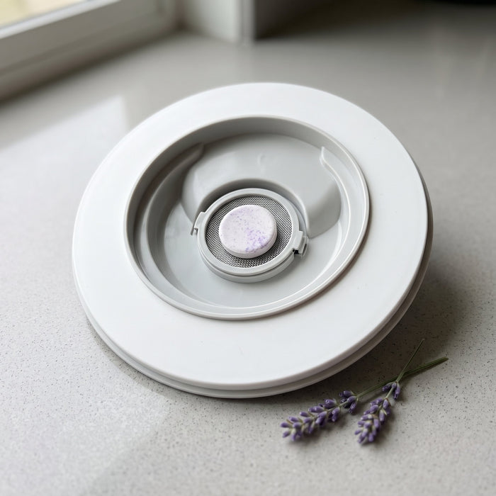 The fragrance holder is a lovely touch.
