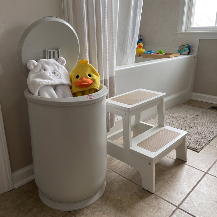 The grandkids love bath night now.