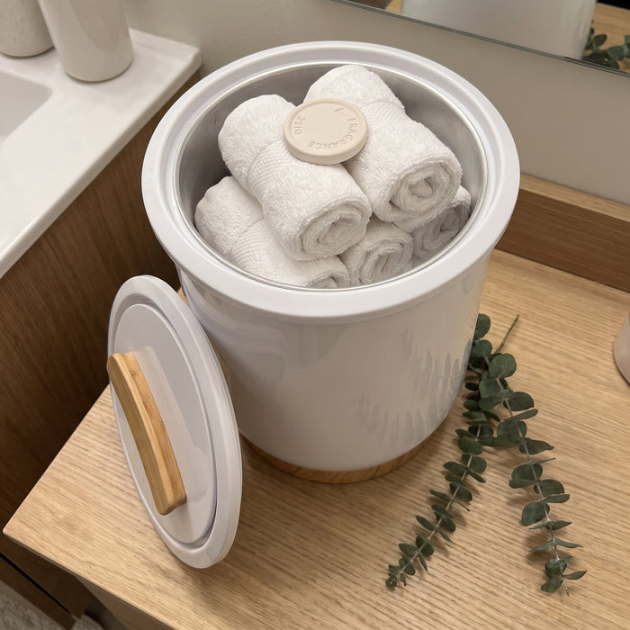 Lightly scented towels.